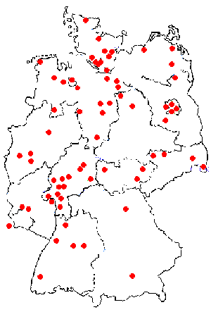 Karte der Projektwerkstätten in Deutschland