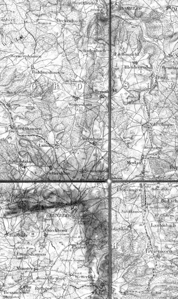 Karte von 1877